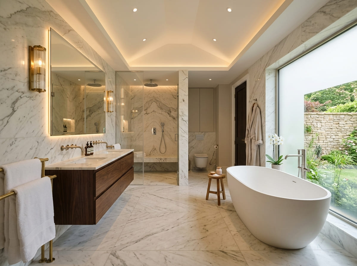 Custom Bathroom Renovation in Scurry